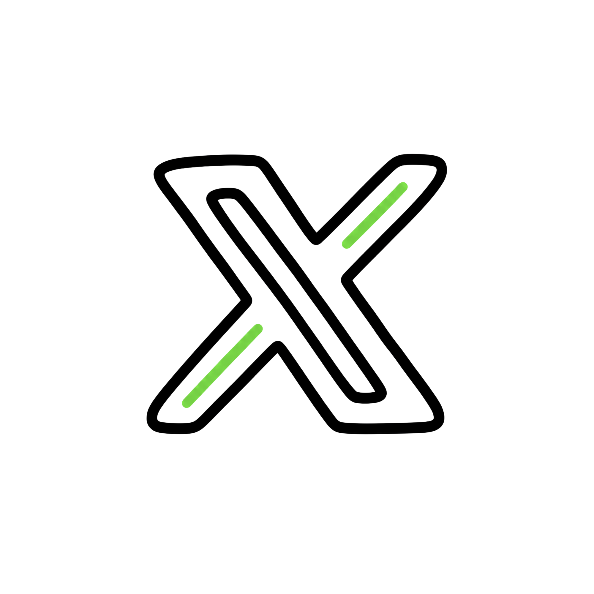 X logo